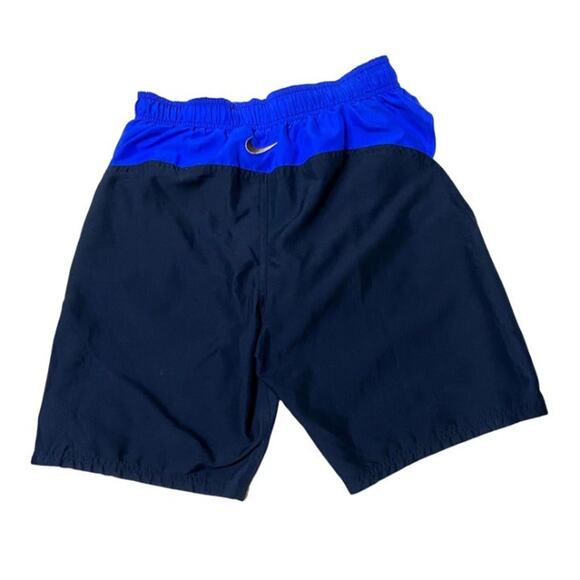 Nike Two-Tone Blue Boy's Swim Trunks Size Small - Picture 2 of 2